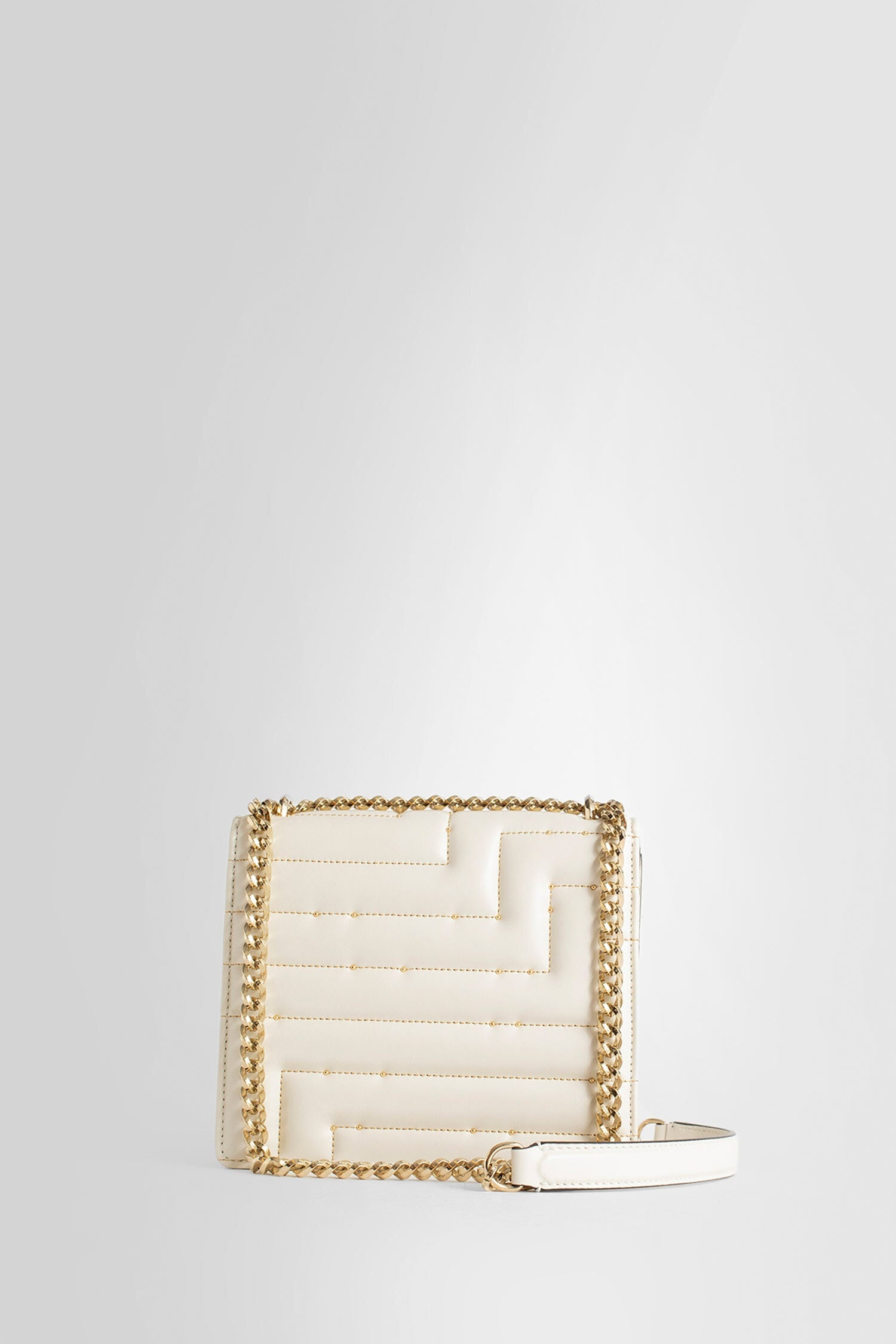 JIMMY CHOO WOMAN WHITE SHOULDER BAGS - 3