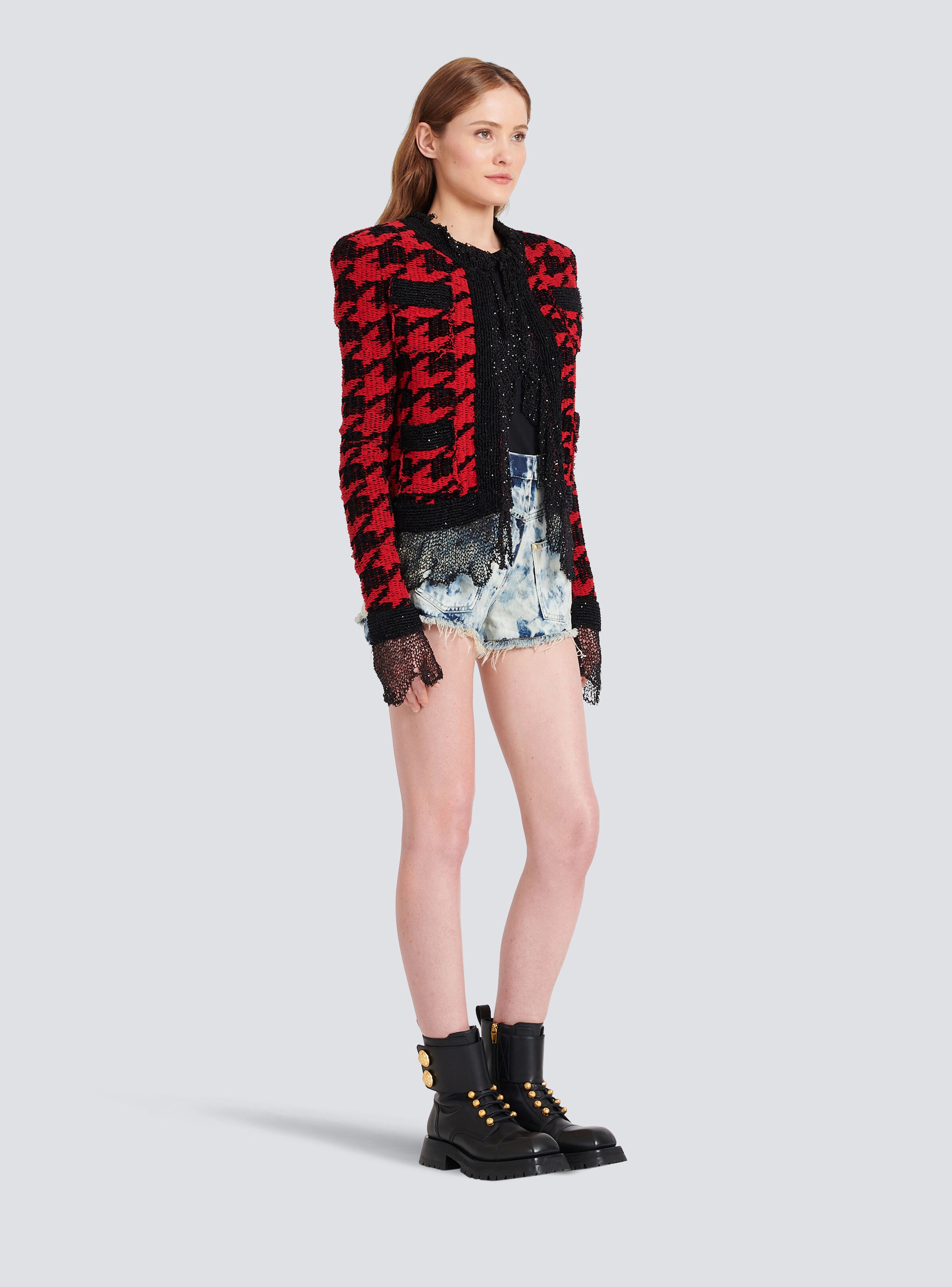 Knit destroyed jacket - 5