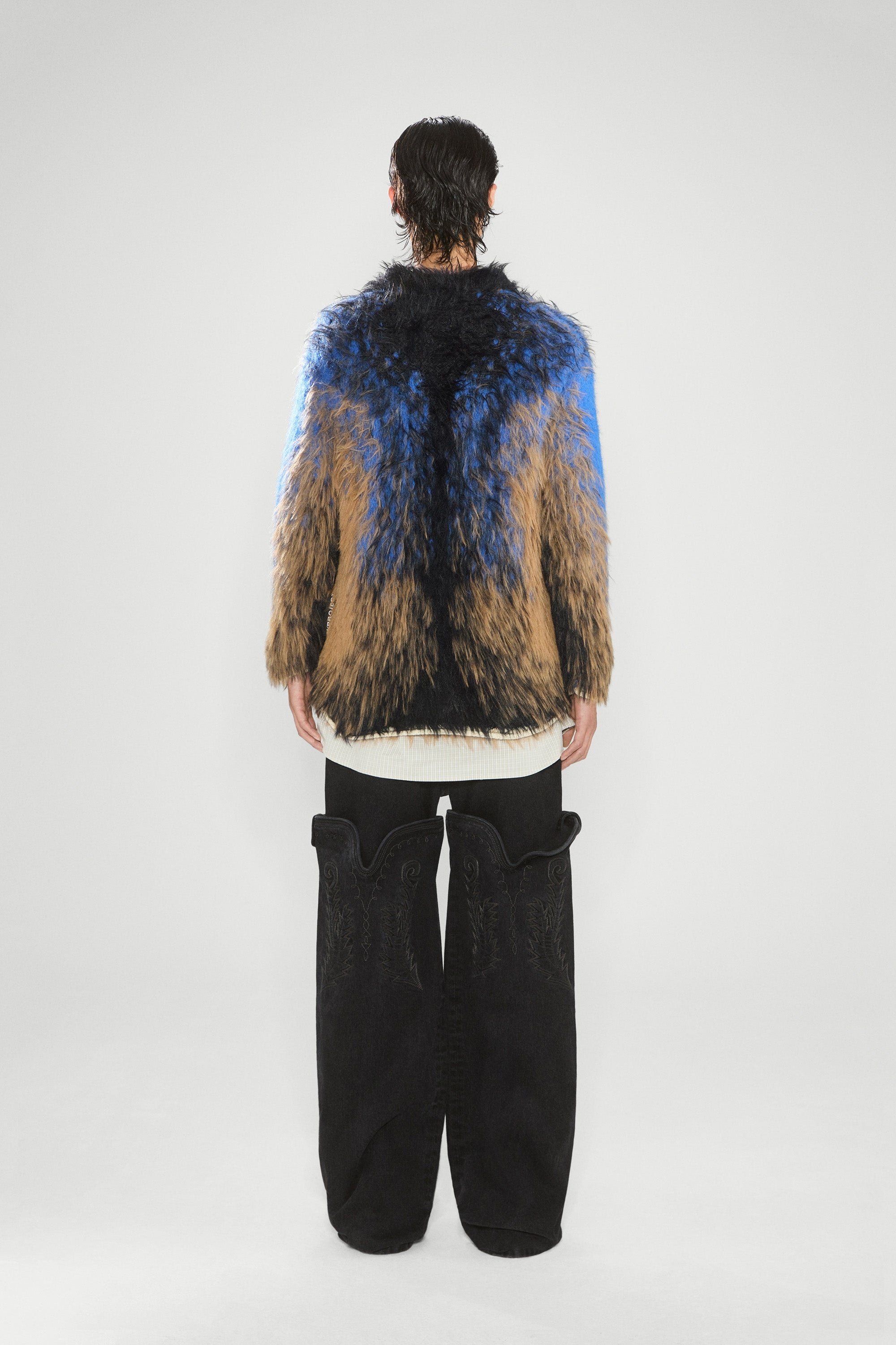 Hairy Gradient Sweater - 4