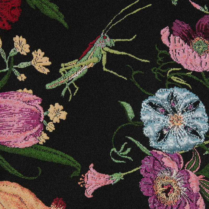 Gucci Flora silk brocade mini skirt 5