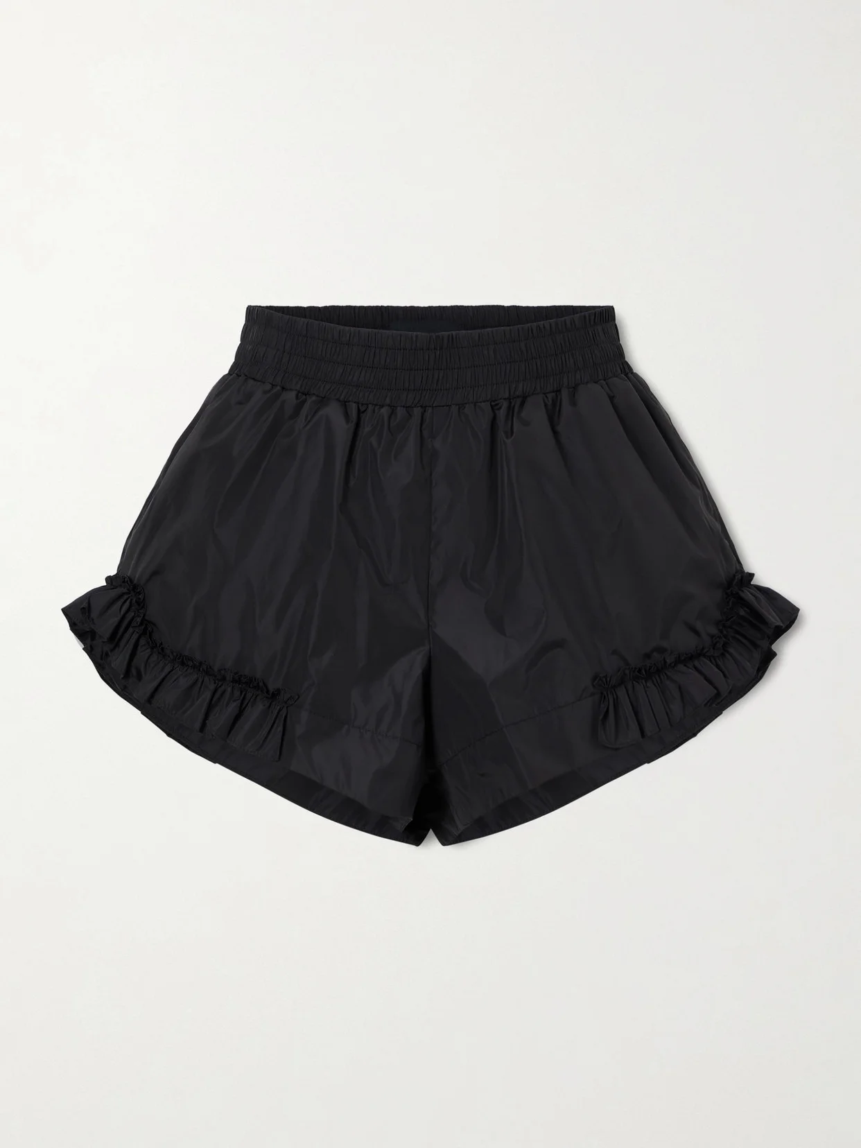 Ruffled Shell Shorts - 1