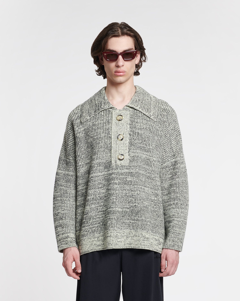 Cashmere-Blend Mouline Sweater 7