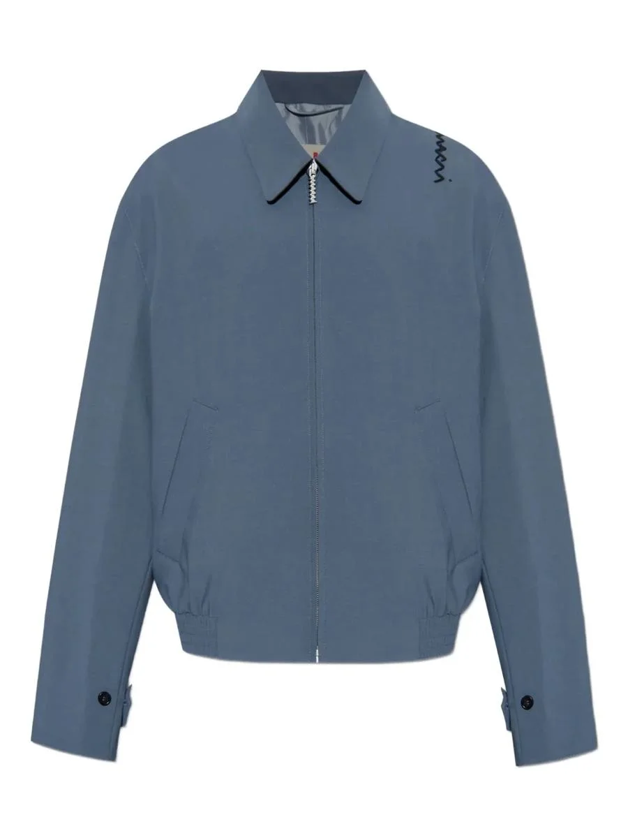 Marni Logo Bomber Jacket - 1