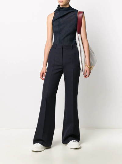 Jil Sander pleated high-neck tank top outlook