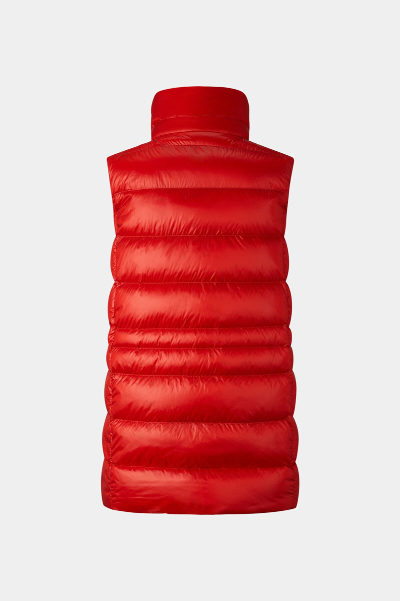 BOGNER Liddy Down vest in Red outlook