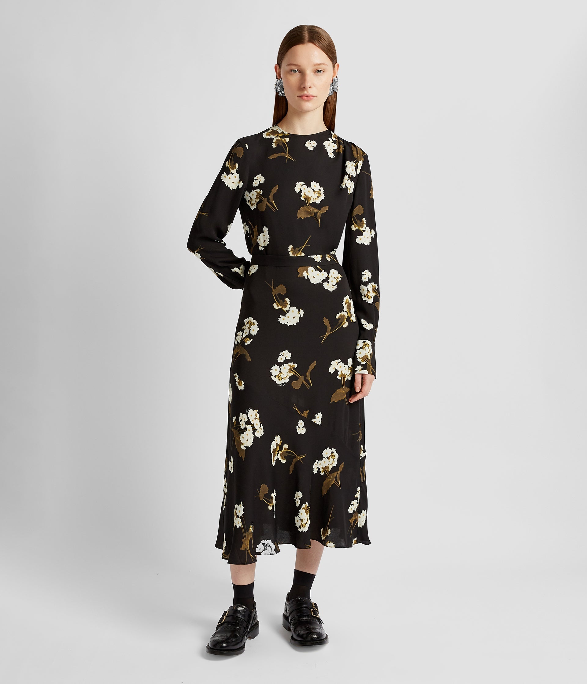 LONG SLEEVE DRAPE TOP - 4