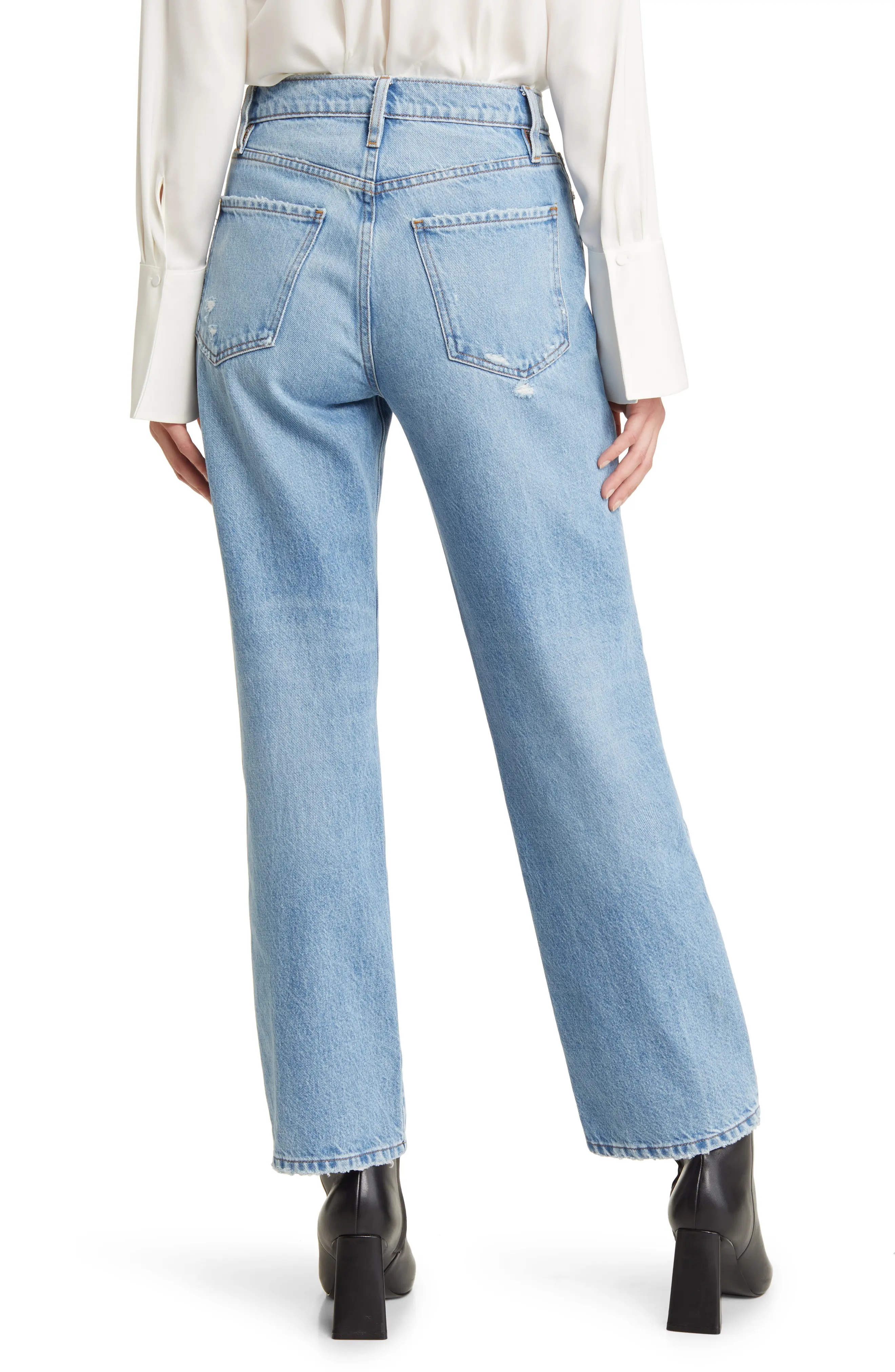 Le Jane Ankle Wide Leg Jeans - 2