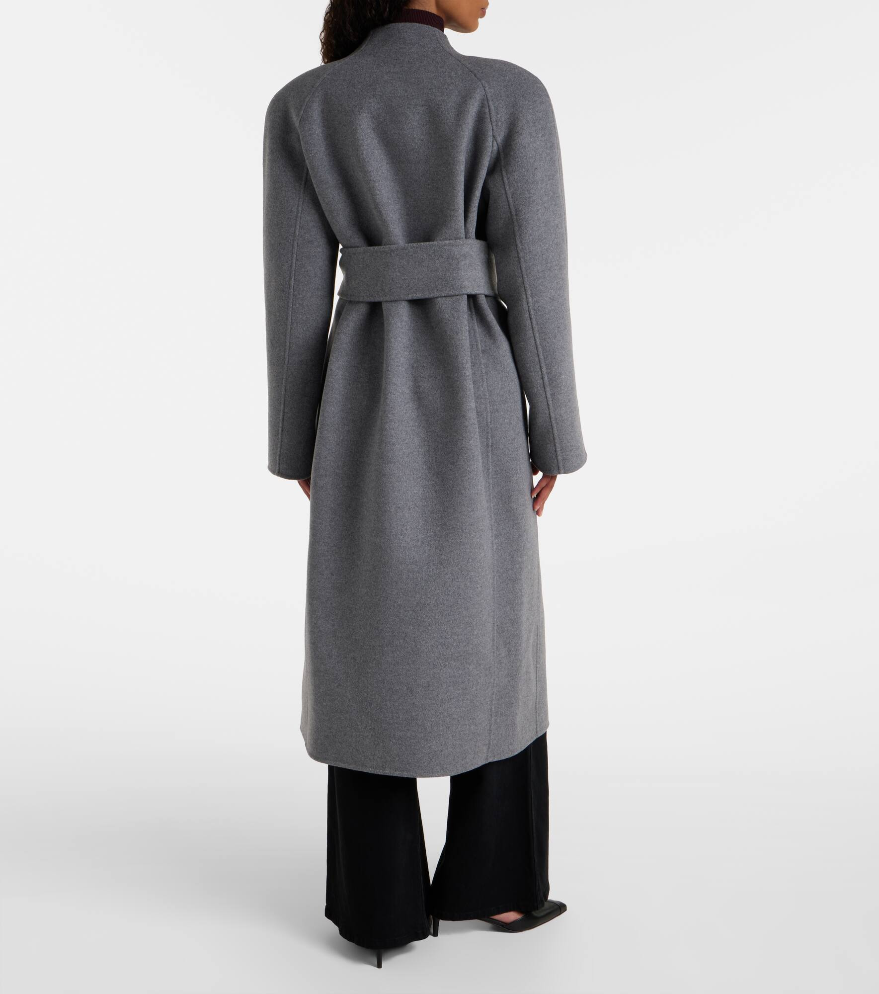 Deena wool wrap coat - 3