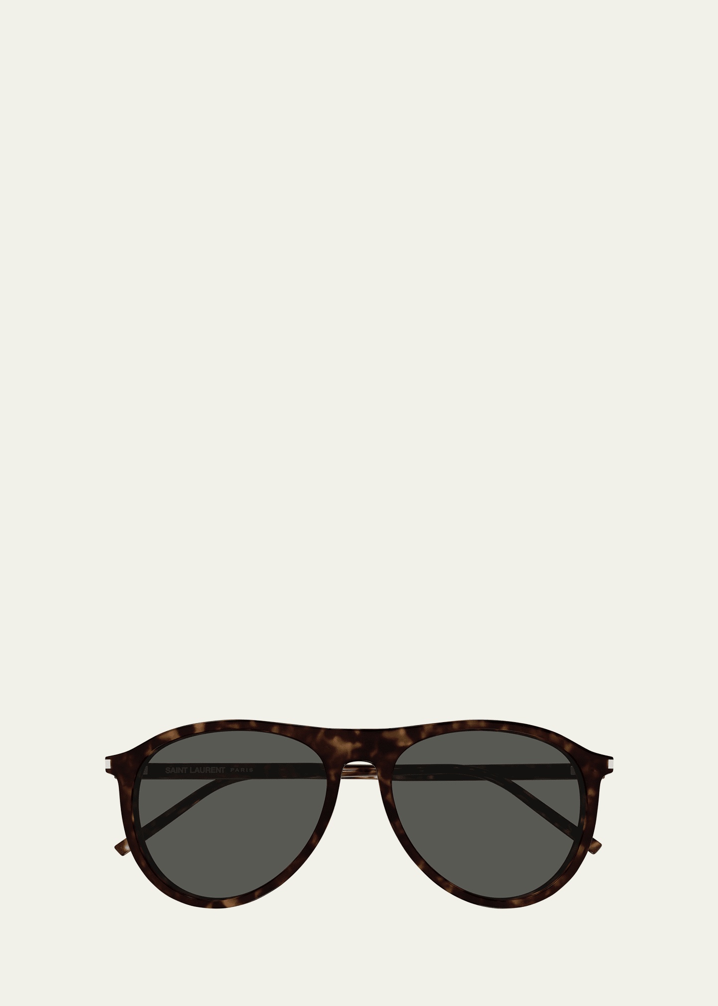 SL 667 Thin Acetate Aviator Sunglasses, 56mm - 1