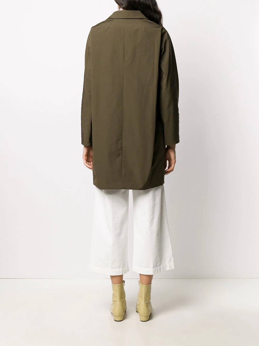 loose fit raincoat - 4