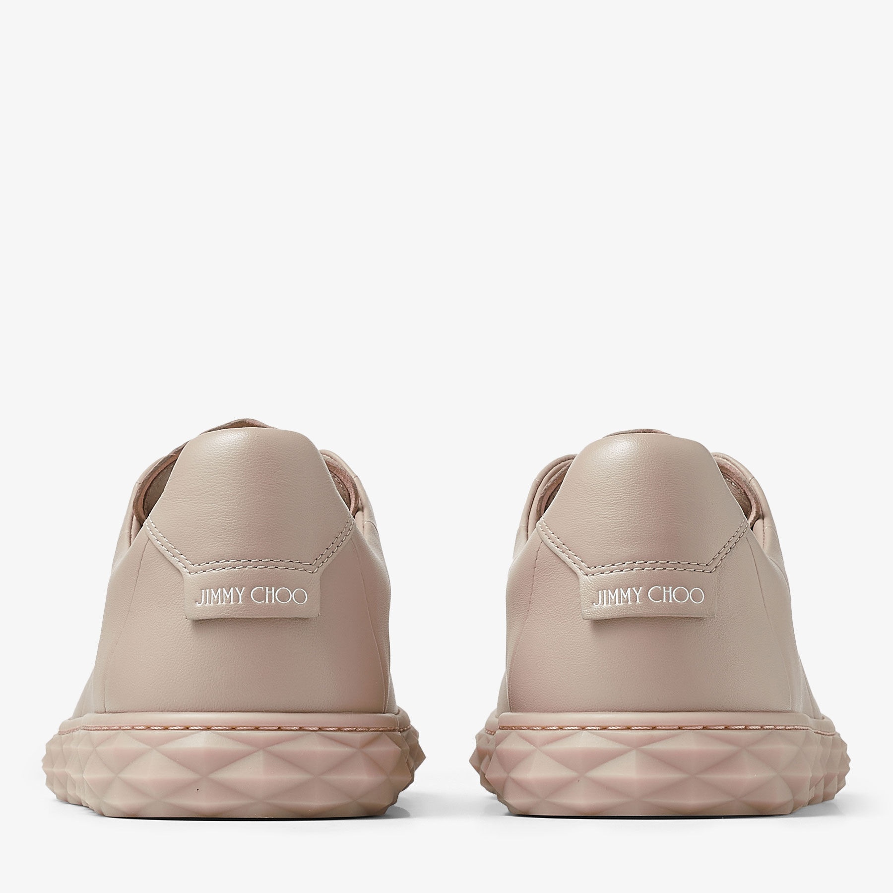 Diamond Light/M
Stone Nappa Leather Low-Top Trainers - 7