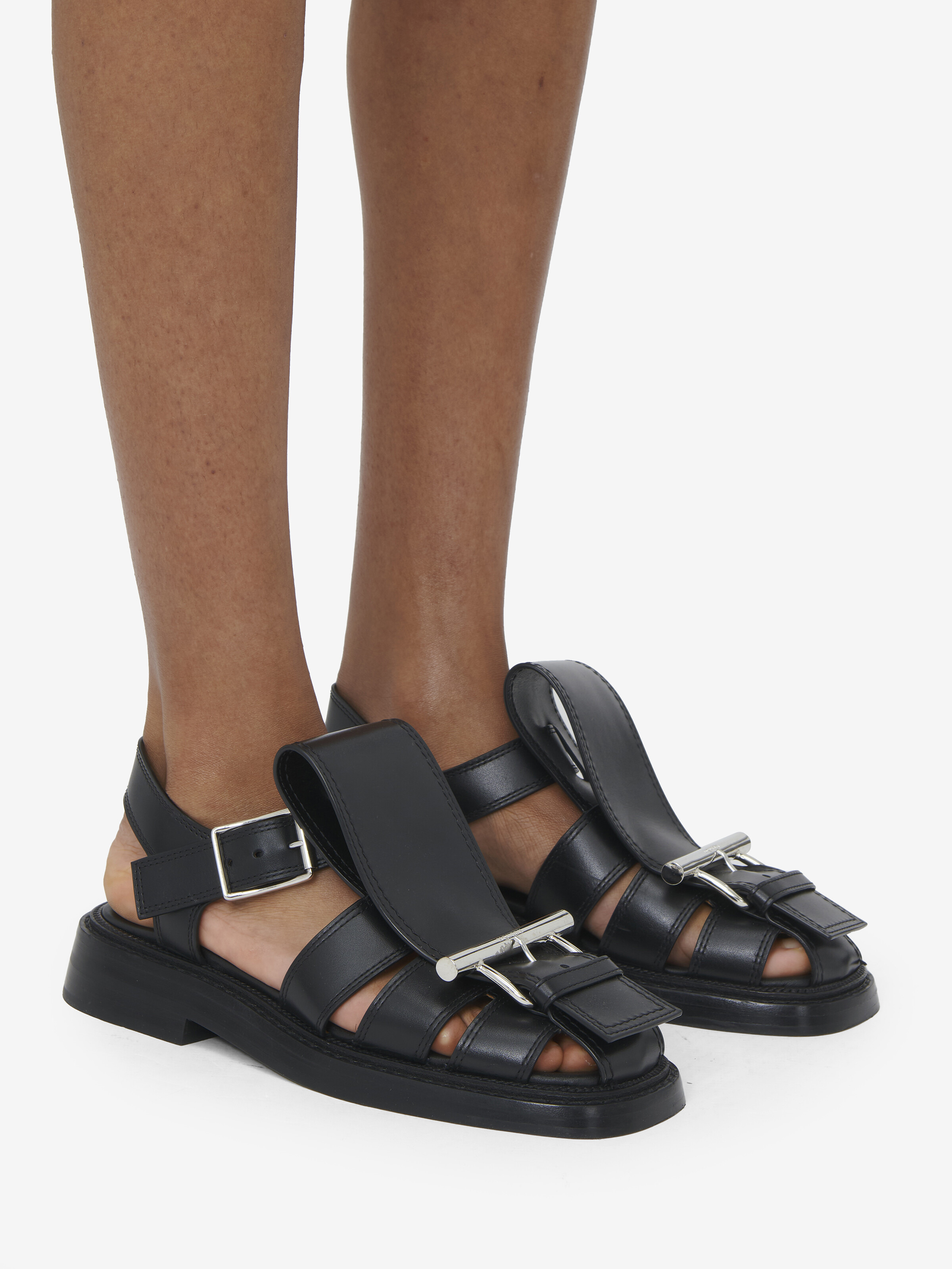 T-Bar Caged Sandal - 2