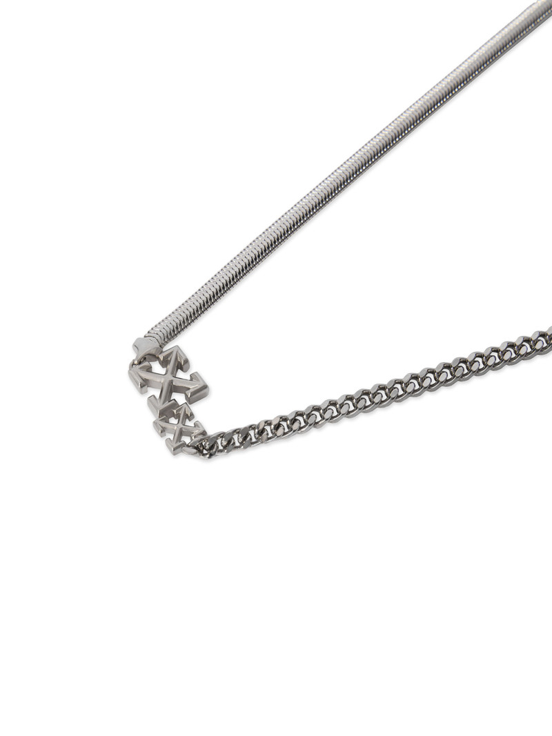Off-White Double Arrow Necklace outlook