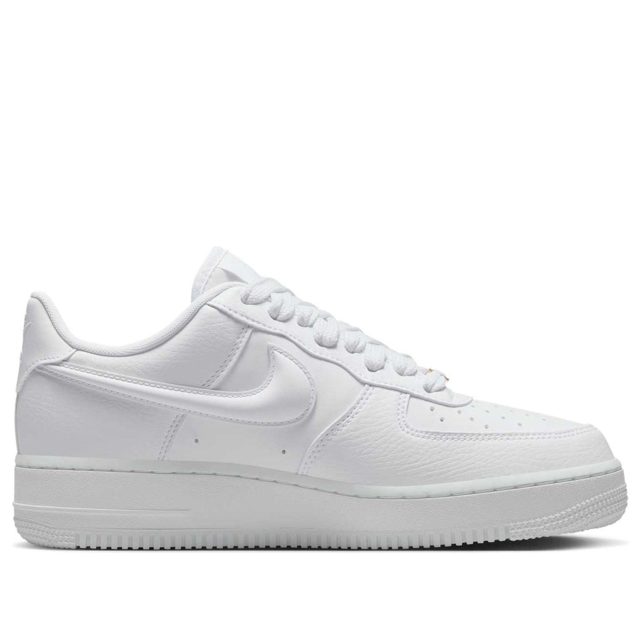 (WMNS) Nike Air Force 1 Low '07 Next Nature 'Triple White Bulbous Swoosh' HF2014-100 - 2
