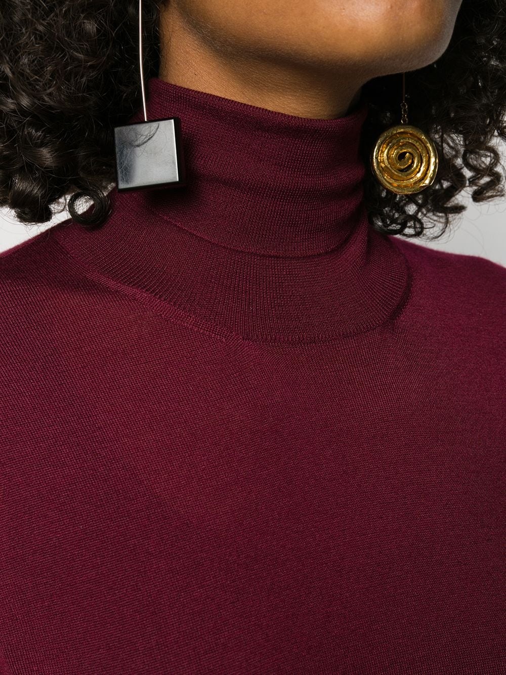 turtle neck sweater - 5