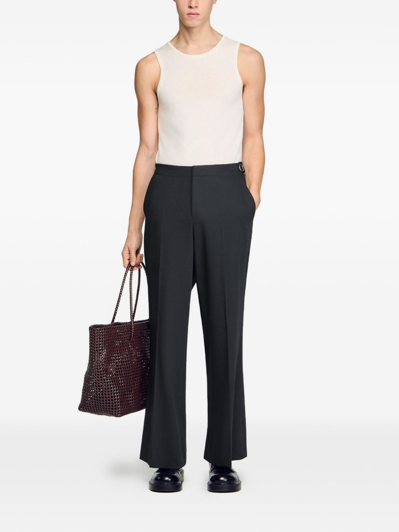 Sandro buckle loose fit trousers outlook