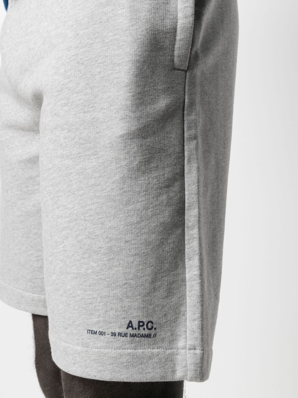 logo-print track shorts - 5
