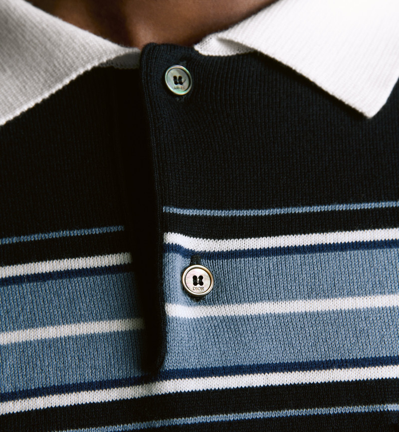 Dior Christian Dior Couture Lily of the Valley Polo Shirt outlook