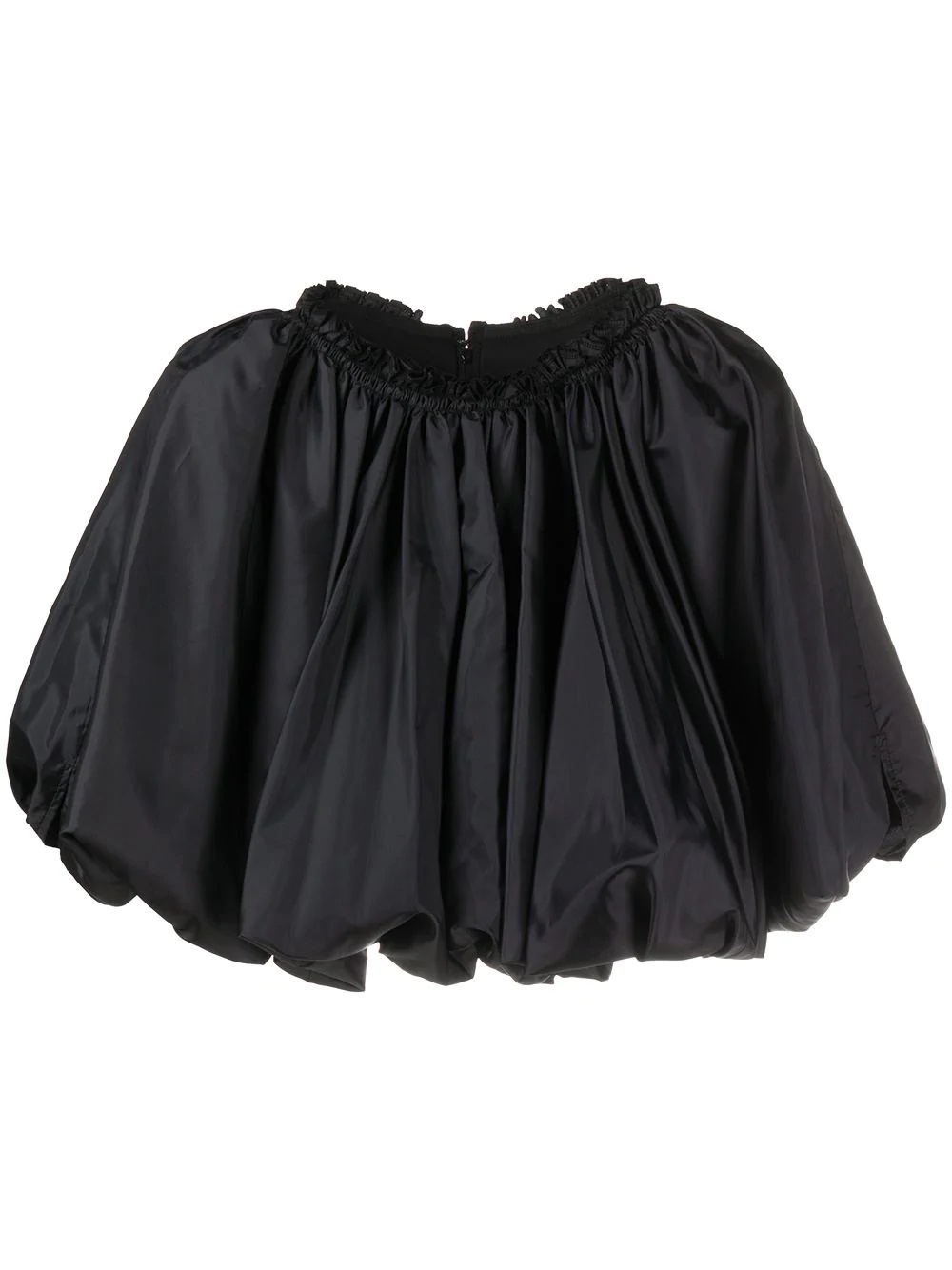 draped balloon blouse  - 1