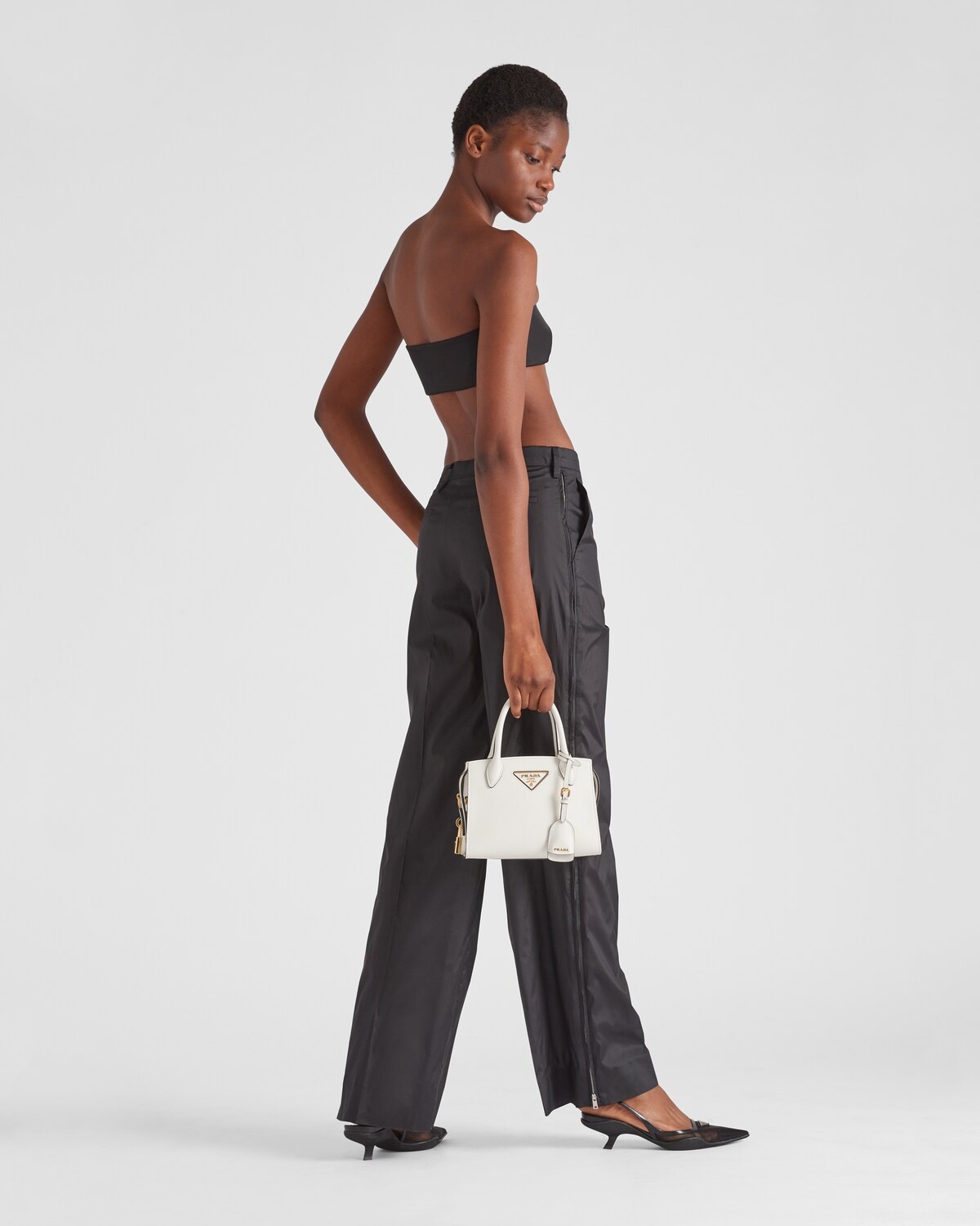 Technical silk pants - 5
