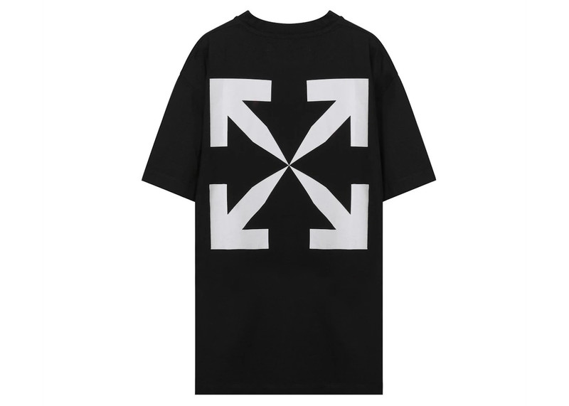 Off-White OFF-WHITE Mona Lisa Oversized T-shirt Black outlook