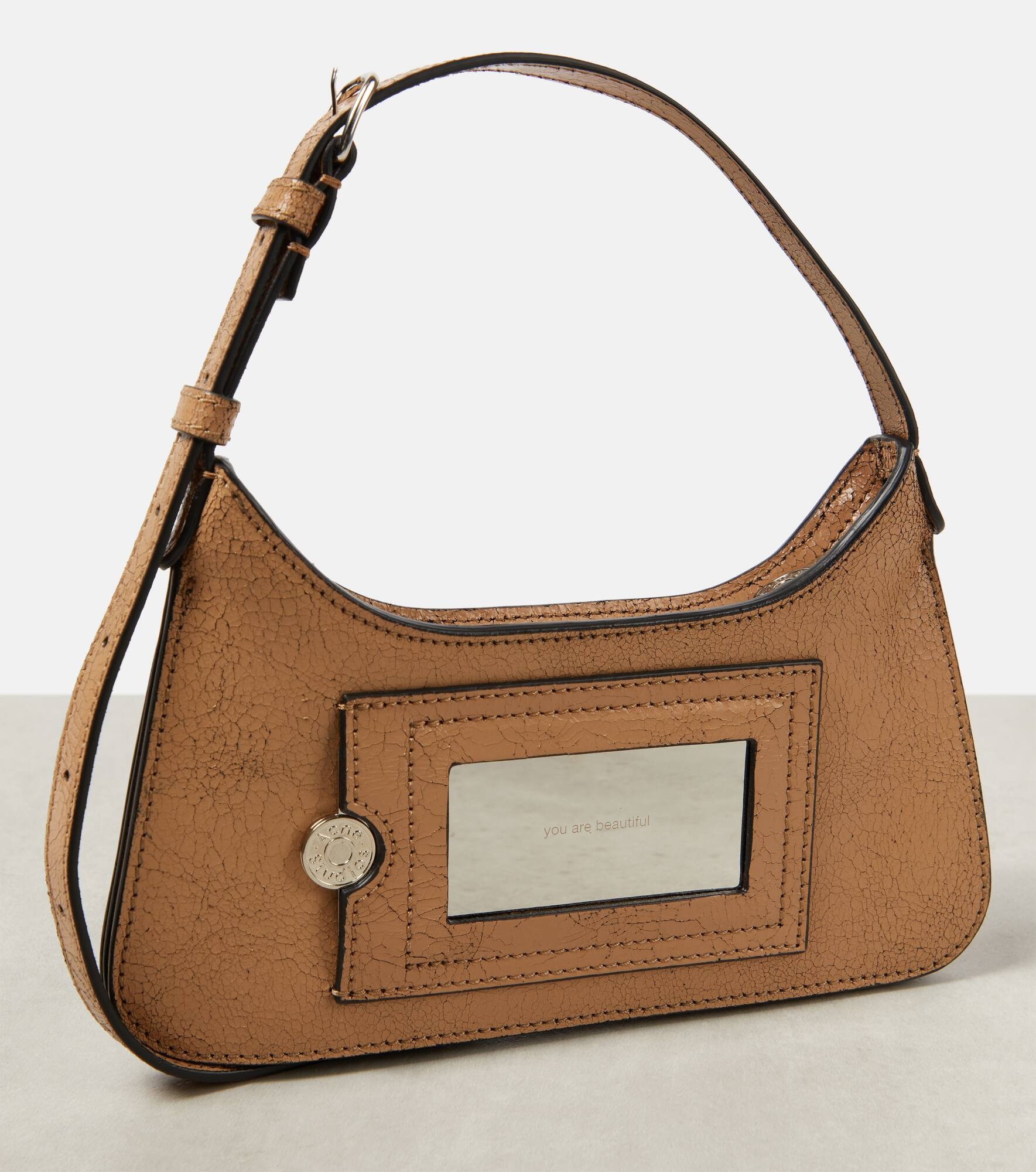 Platt Micro leather shoulder bag - 6
