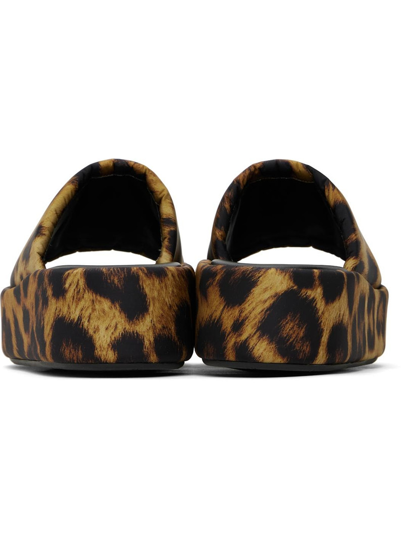 Brown & Black Rise Sandals 2