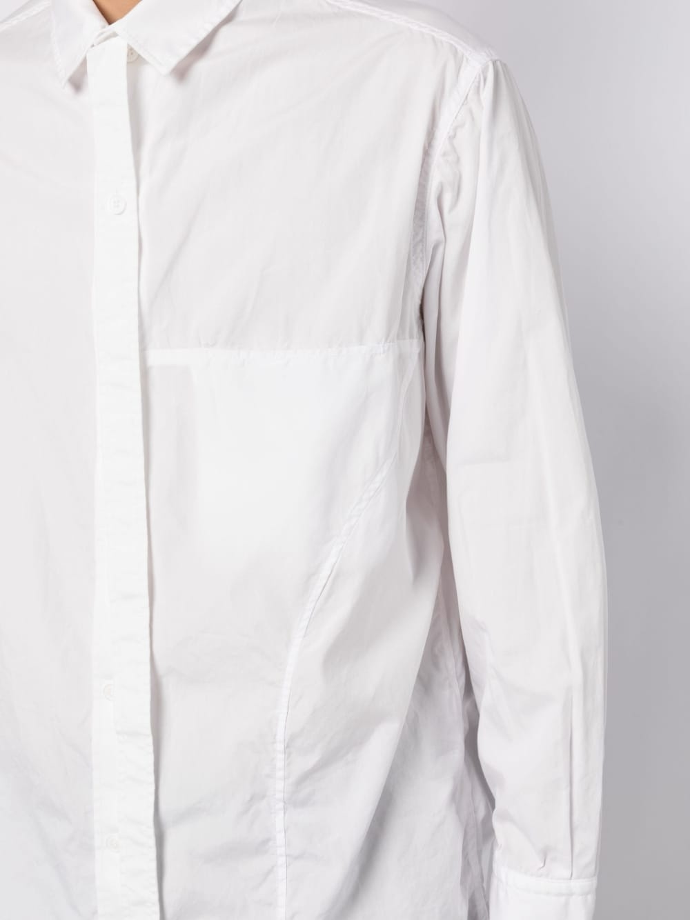 asymmetric cotton shirt - 5