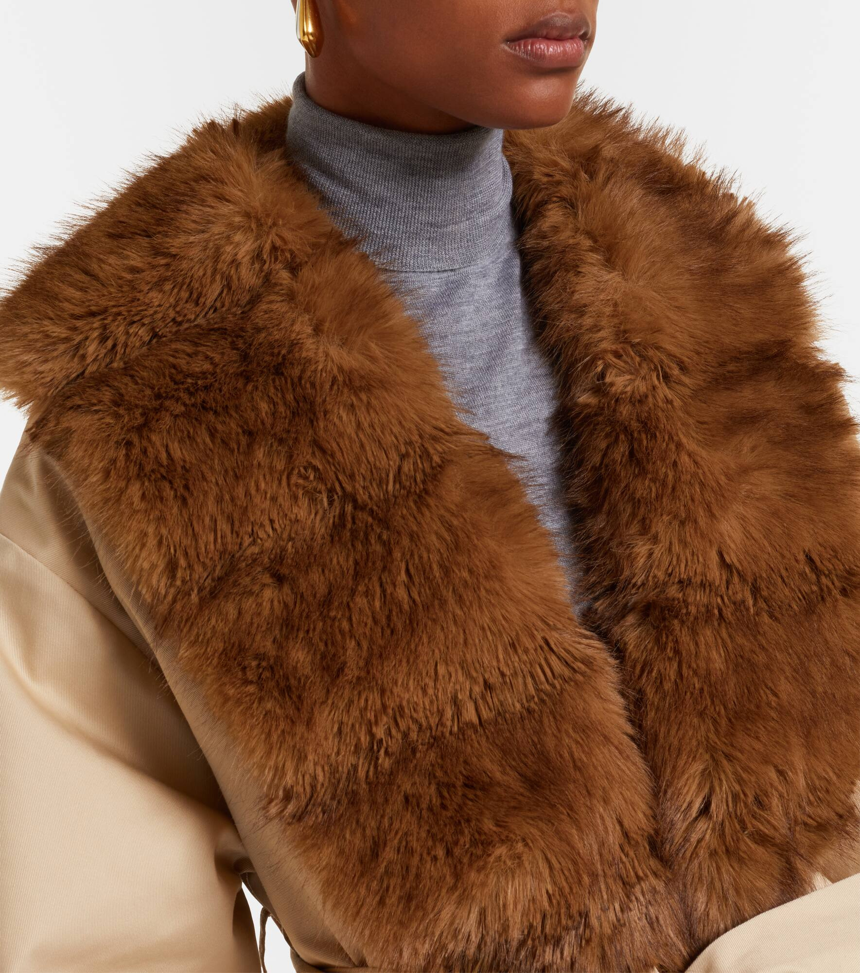 Anneloes belted jacket - 4