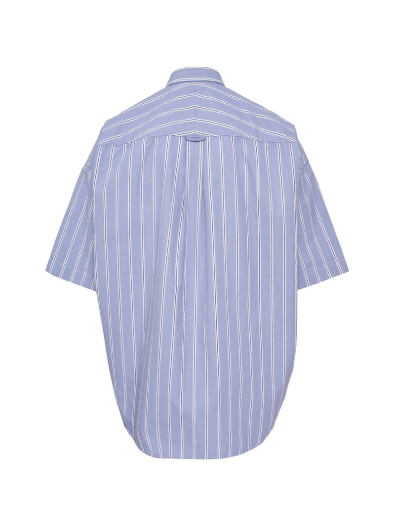 Maison MIHARAYASUHIRO stripe short sleeve shirt outlook