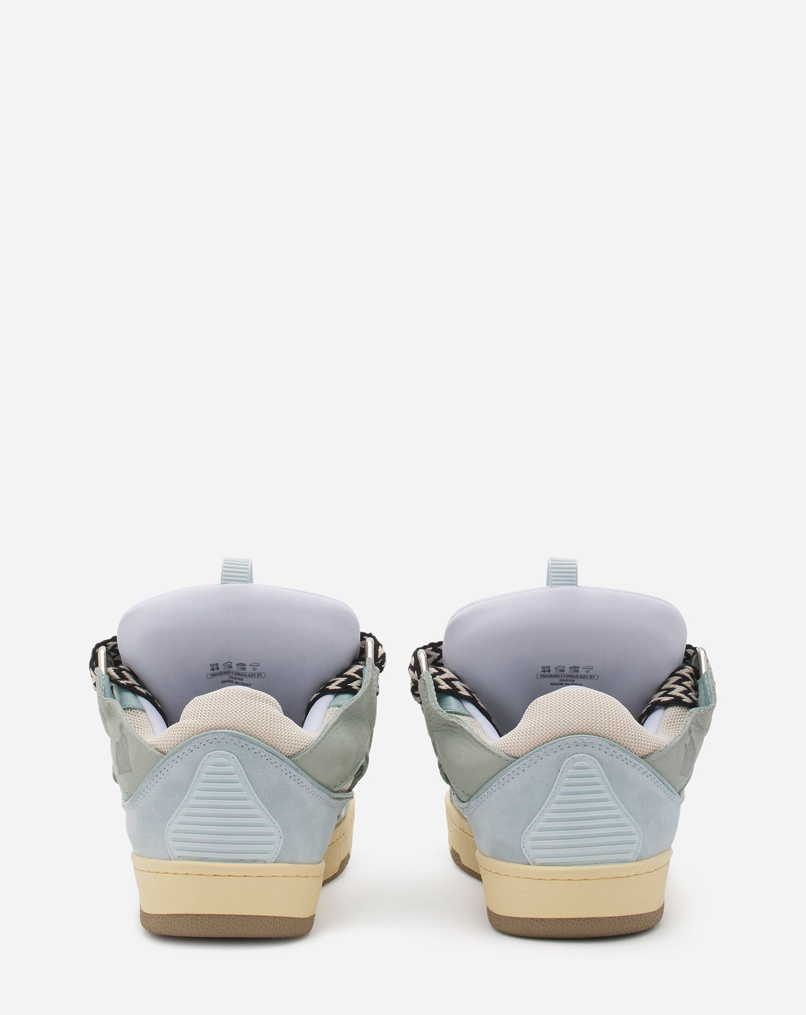 LEATHER CURB SNEAKERS - 4