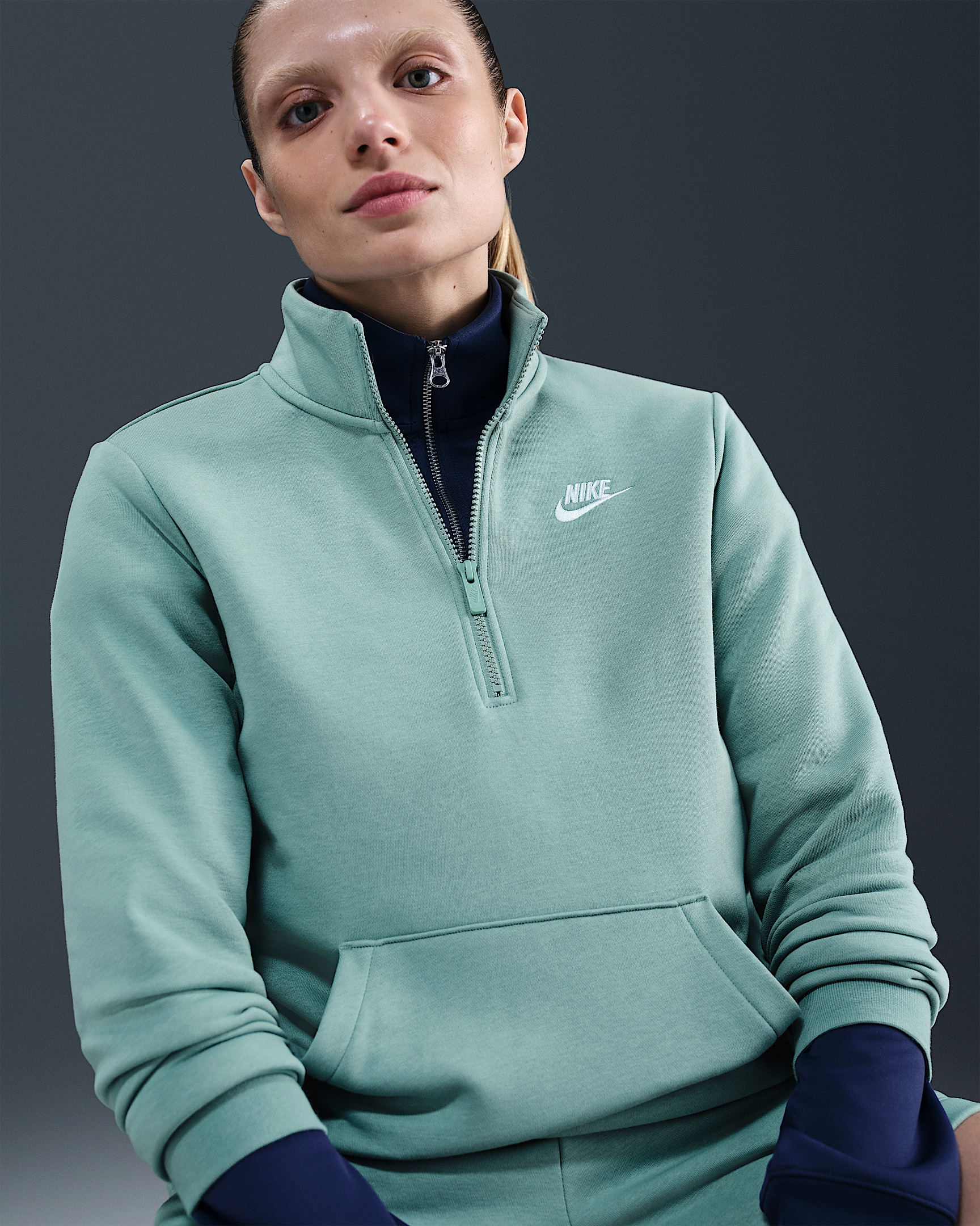 Nike Sportswear Club Fleece Women's 1/2-Zip Sweatshirt - 3