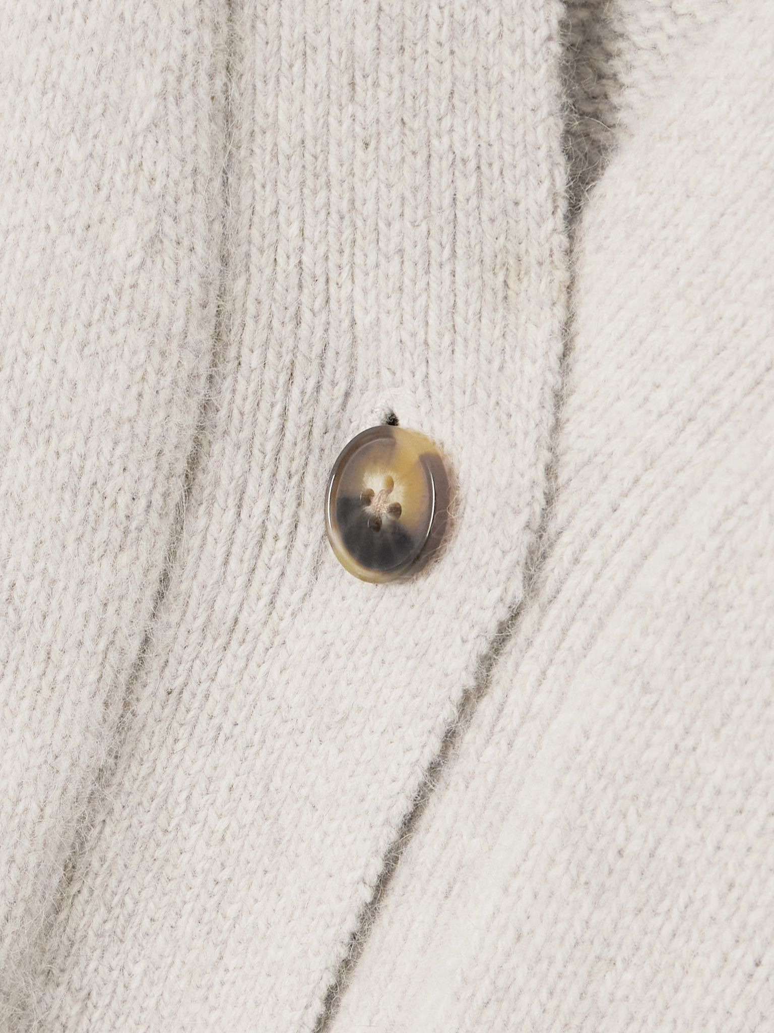 Smet oversized wool-blend cardigan Stone - 5