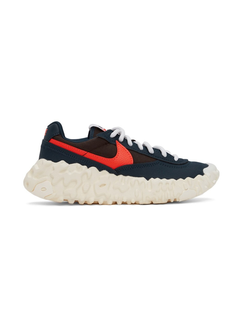 Blue & Black Overbreak Sneakers - 1
