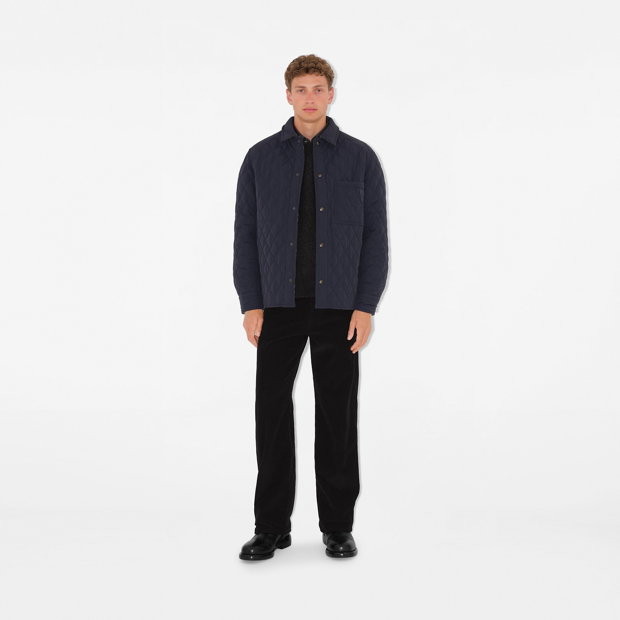 Reversible Quilted Nylon Overshirt - 2