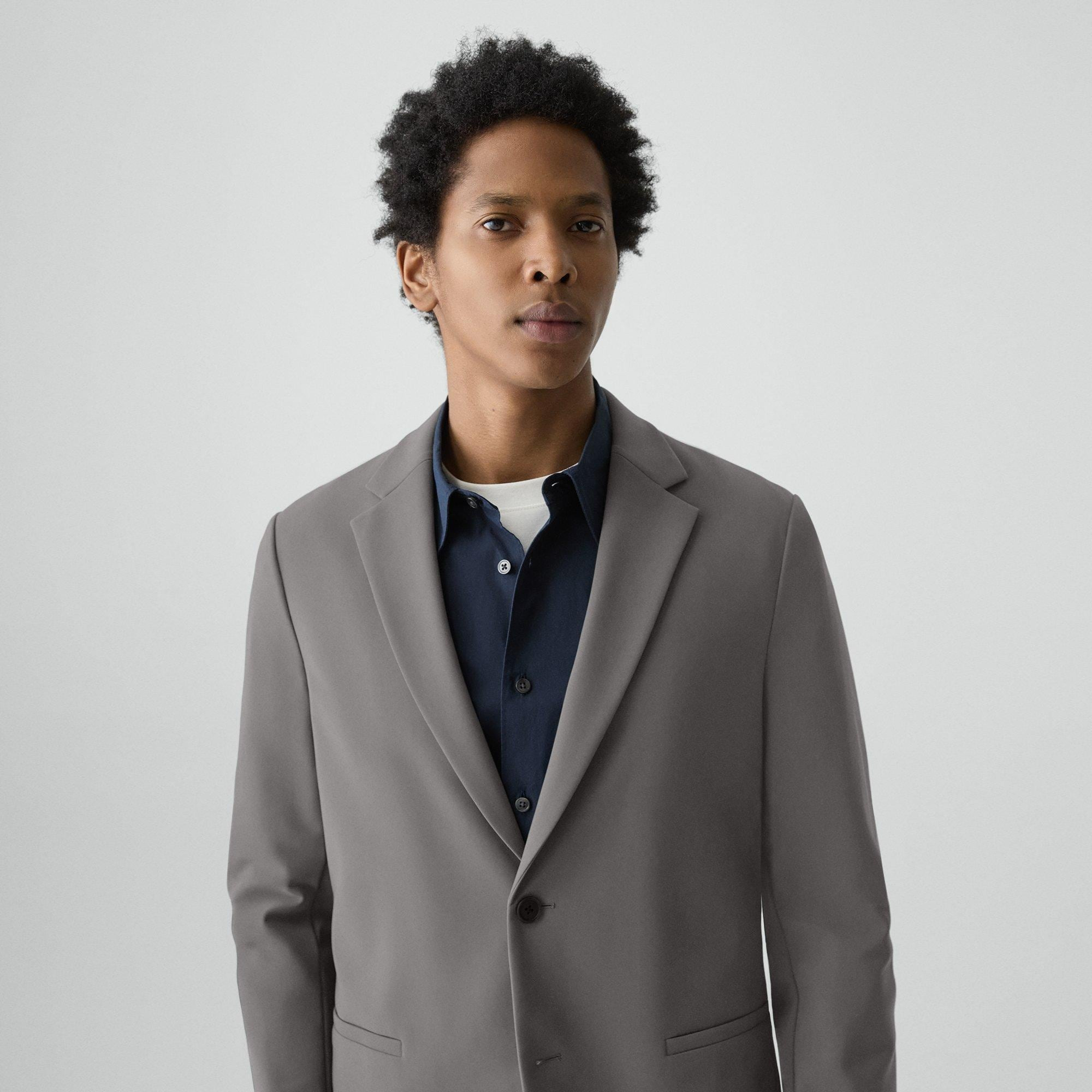 Clinton Blazer in Precision Ponte - 5