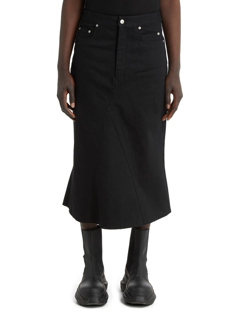 Bolan denim midi skirt 1