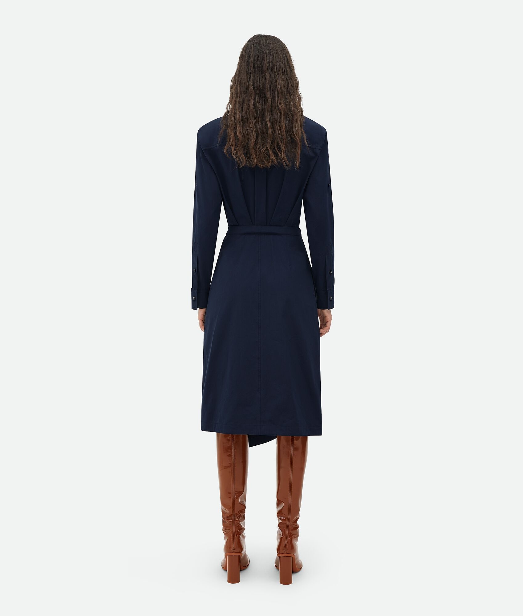 Cotton Midi Dress - 3