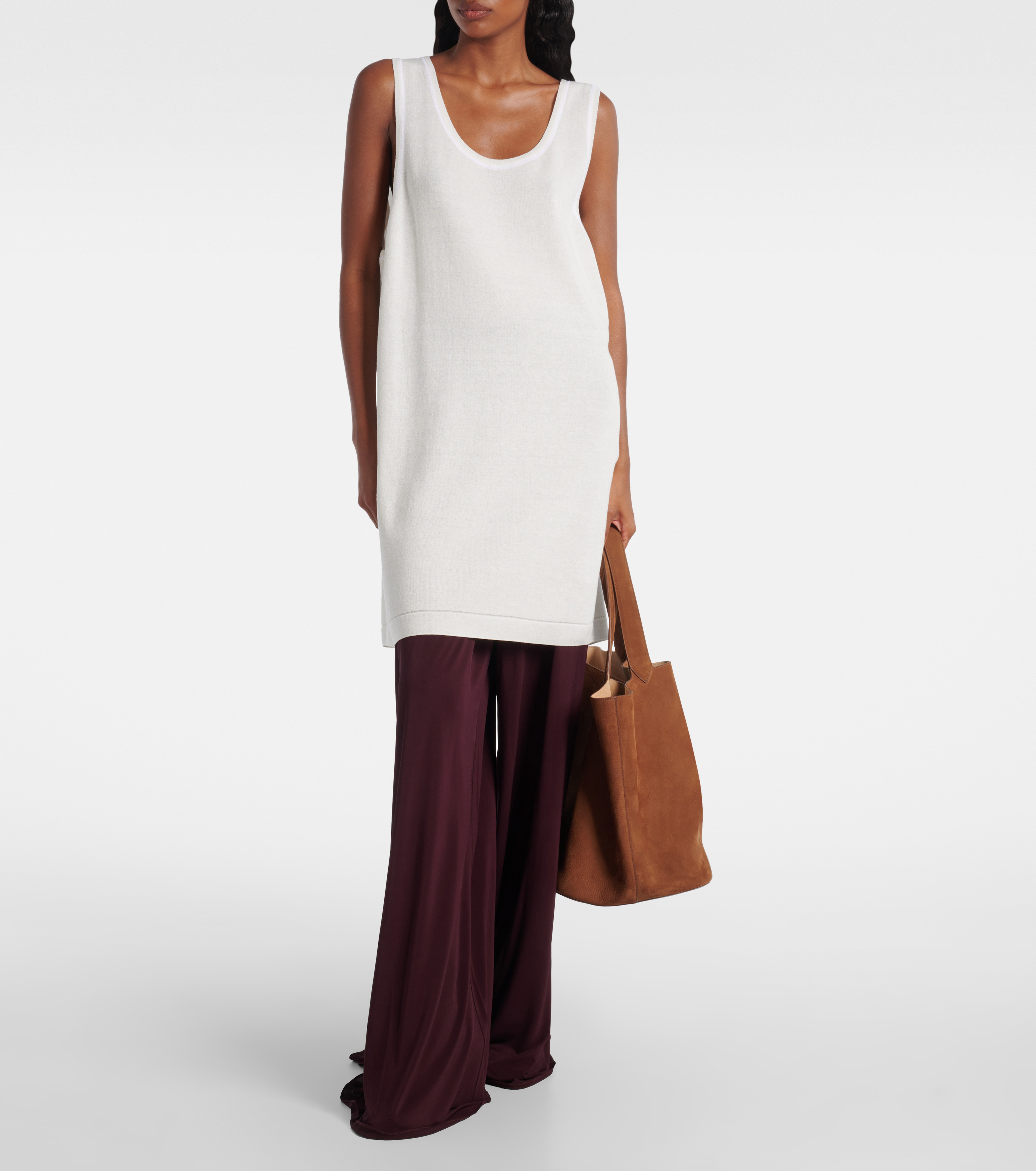 Le Cabas leather tote bag - 5