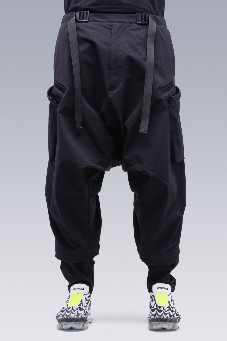 P30A-DS schoeller® Dryskin™ Ultrawide Drawcord Cargo Trouser Black - 66