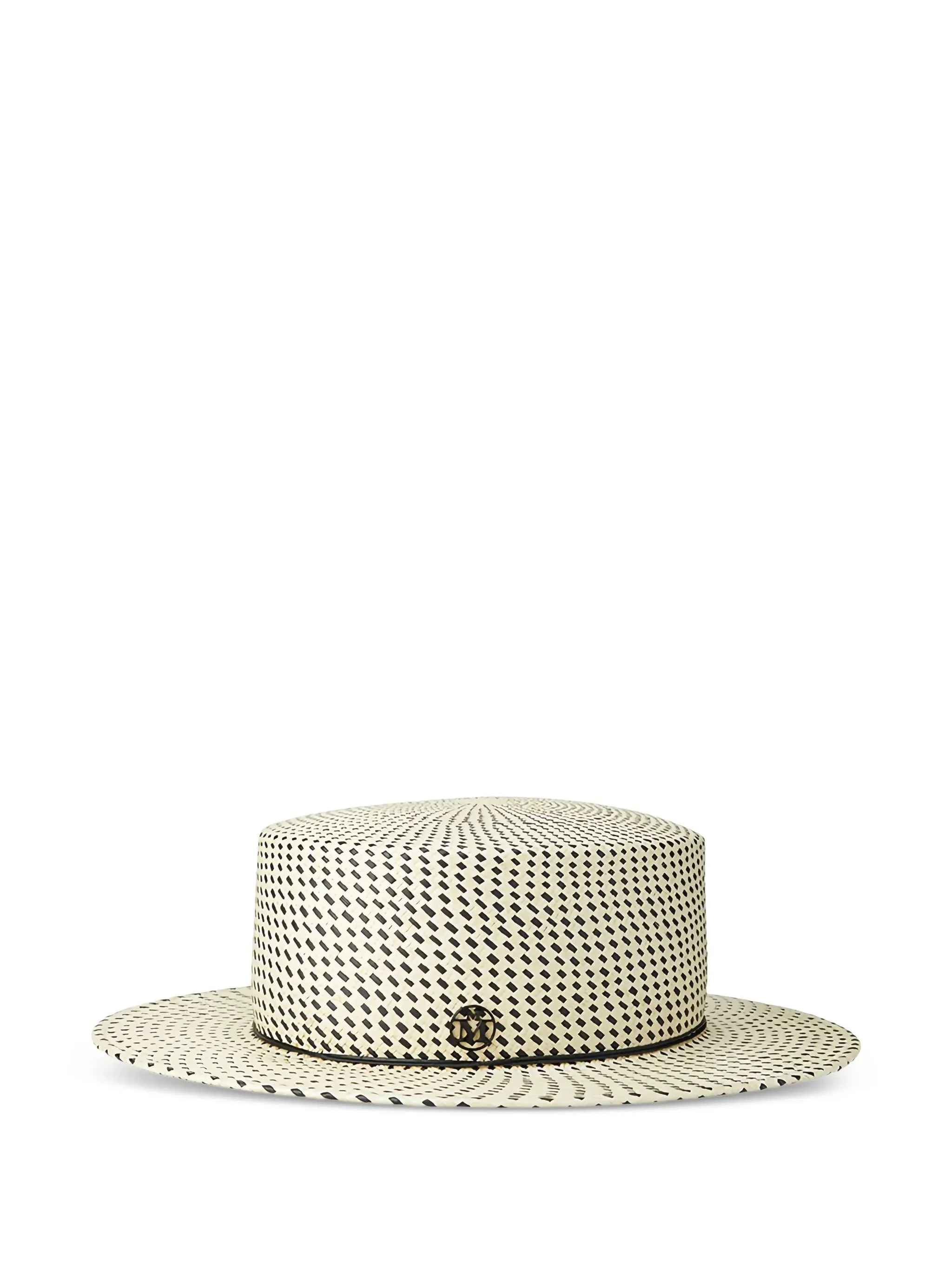 Maison Michel Kiki Patterned Hat - 1