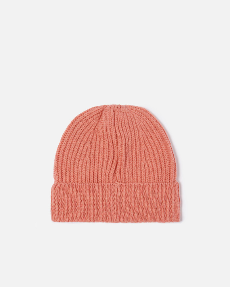 PINKO RIBBED WOOL HAT WITH LOGO outlook