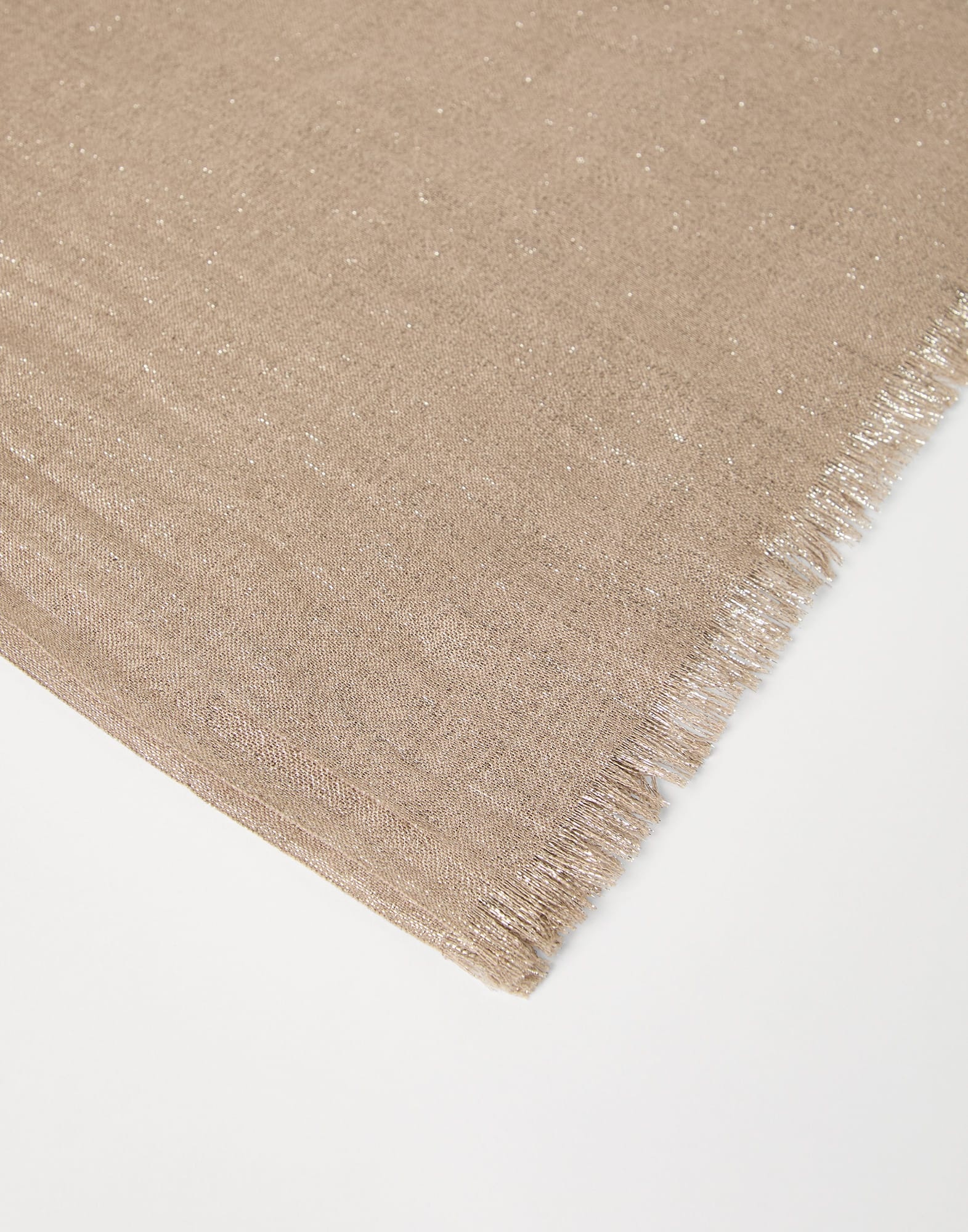 Cashmere and silk sparkling scarf - 2