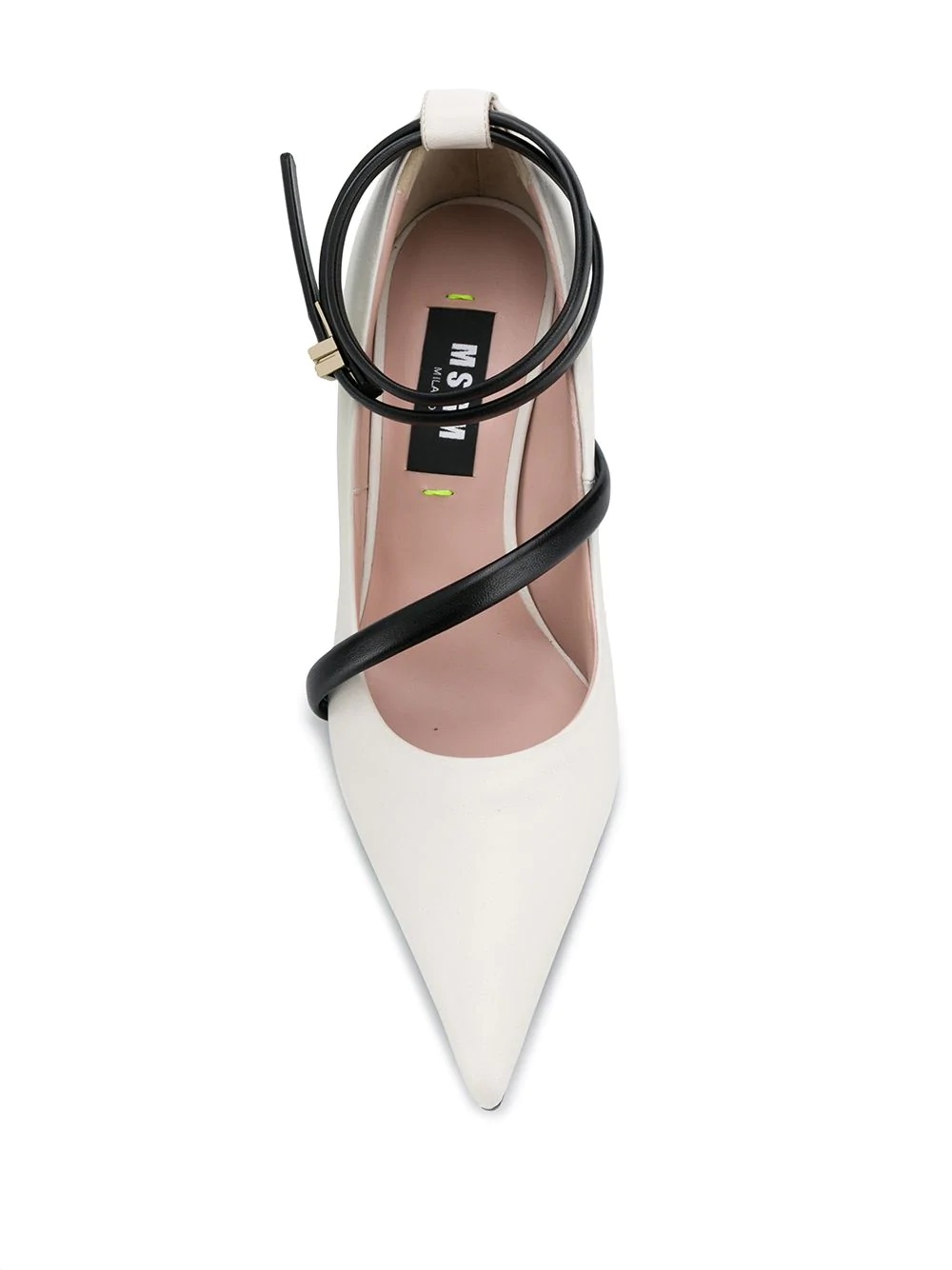 pointed-toe strappy pumps - 4