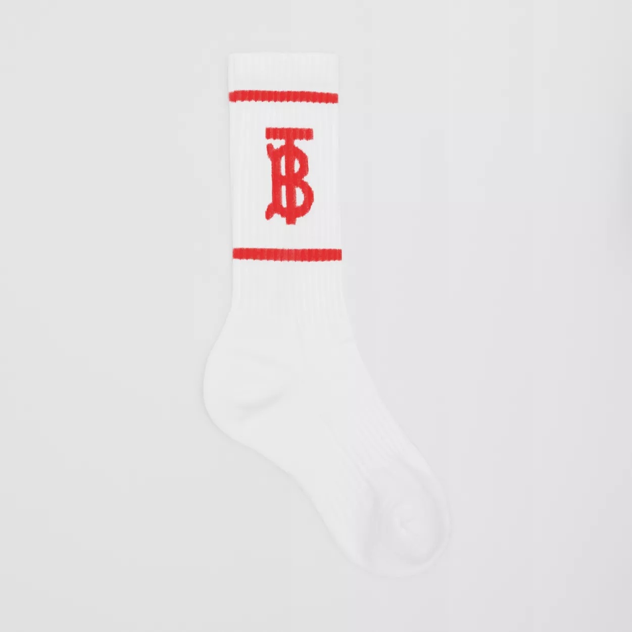 Monogram Motif Intarsia Socks - 1