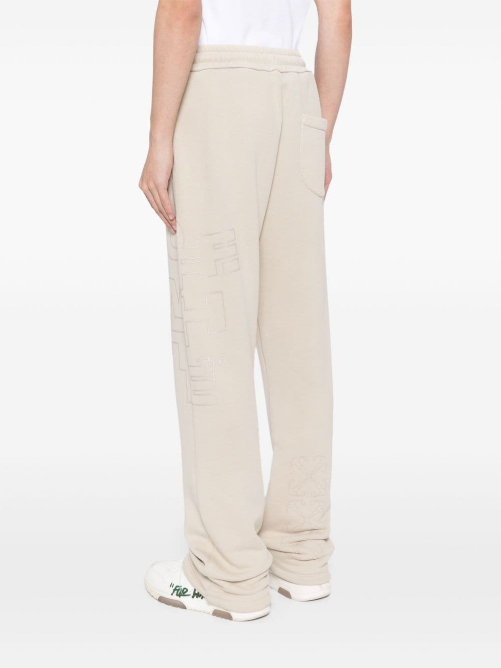 logo-printed track pants - 4