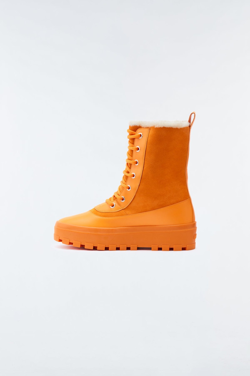 MACKAGE HERO shearling-lined lamb suede winter boot for women outlook