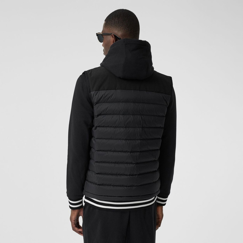 Logo Appliqué Lightweight Puffer Gilet 4