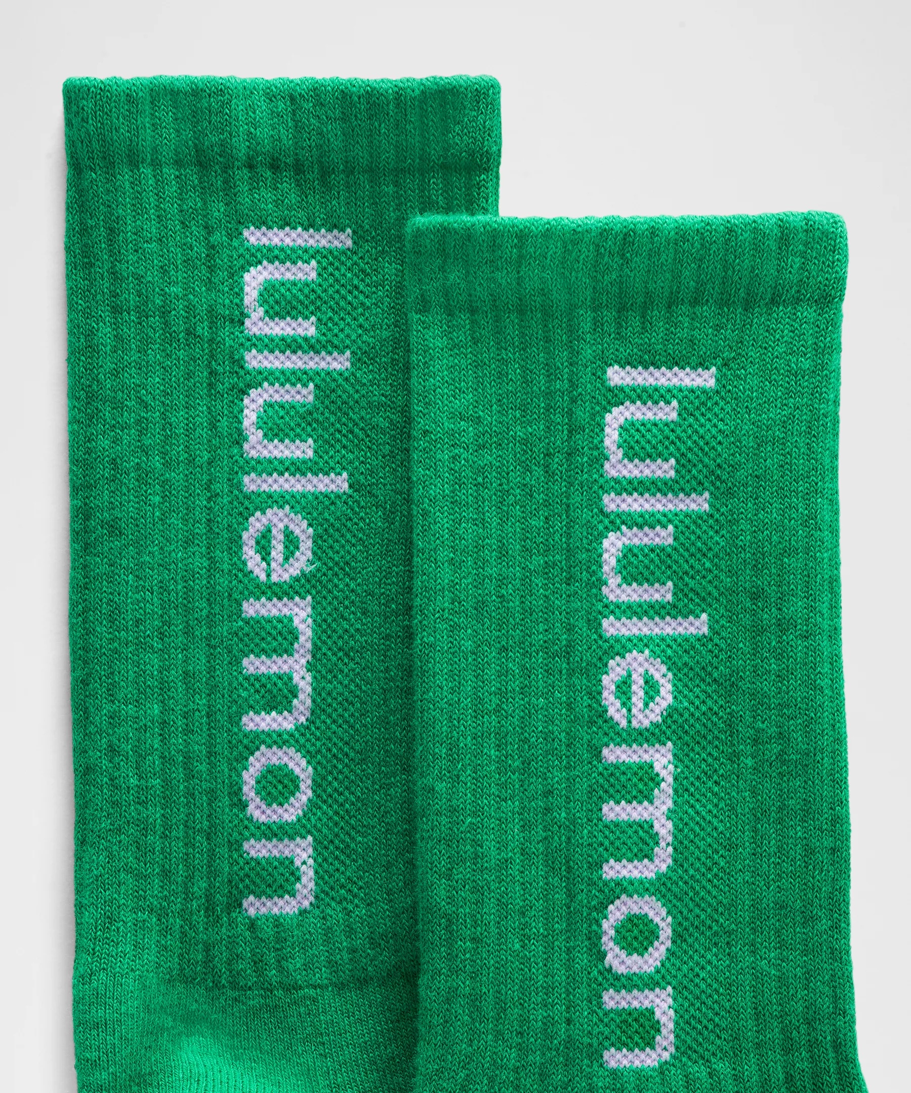 Unisex Daily Essential Crew Socks *Wordmark - 2