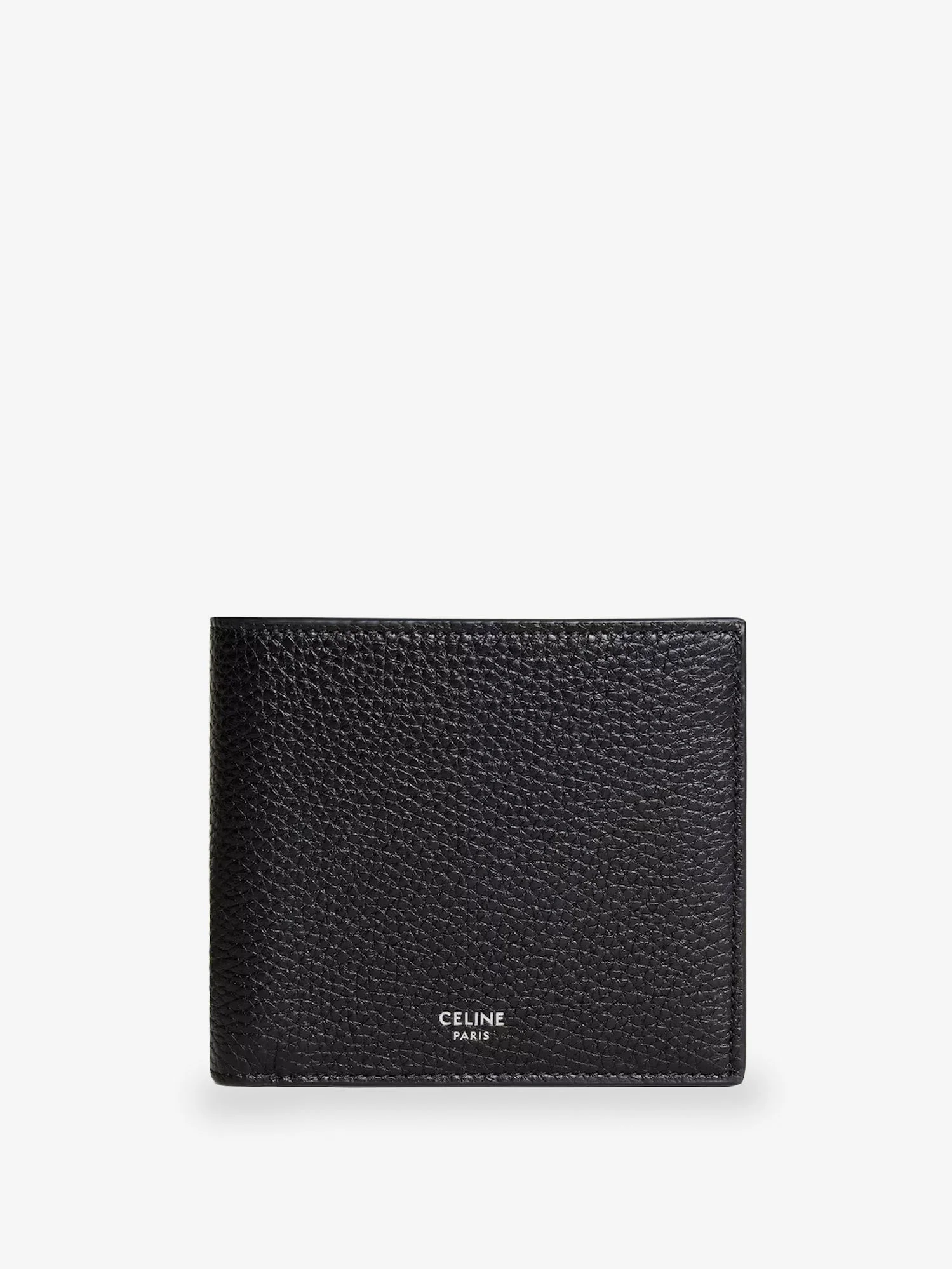 Celine Men Bi-Fold Leather Wallet With Coin - 1